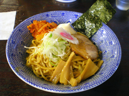 高田馬場ぶぶか油そばキムチマヨネーズ092307