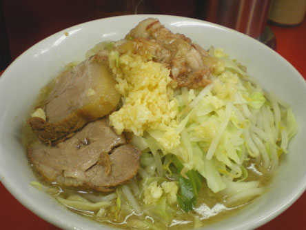 ひばりが丘二郎ニンニクアブラ082507