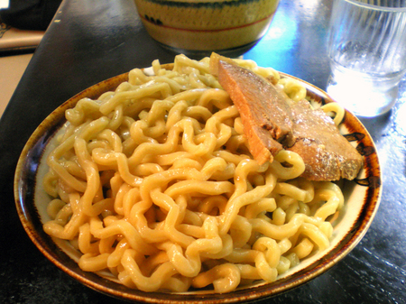 柏角ふじづけ麺の麺091207