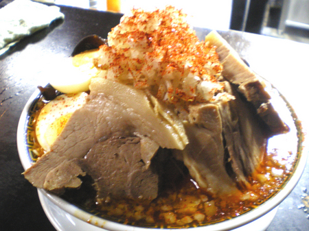 柏角ふじ赤ふじ麺小ブタ100307